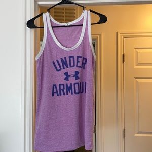 Purple Under Armor Tank